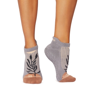 Bar Method X Tavi Grip Sock Fern
