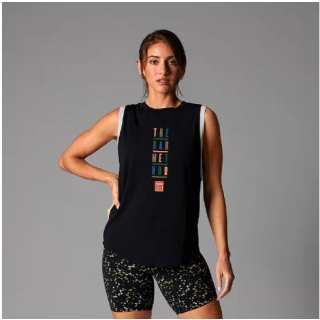 Bar Method X Tavi High Neck Muscle Tank
