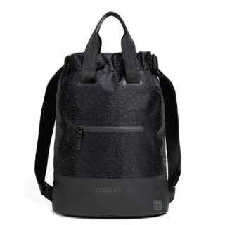 Bar Method X Vooray Flex Cinch Backpack Black