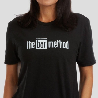 Bar Method Unisex Logo TeeBlack